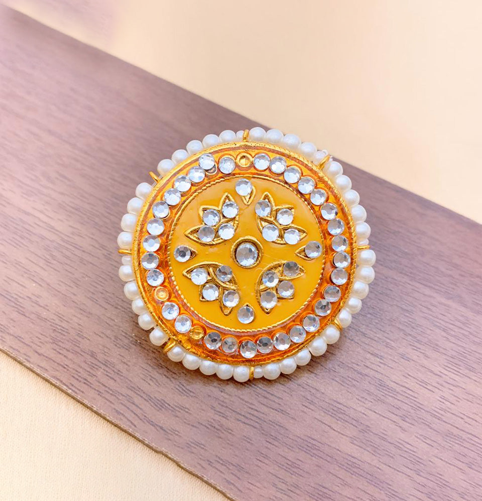 Sunburst Splendor Bahawalpuri Ring