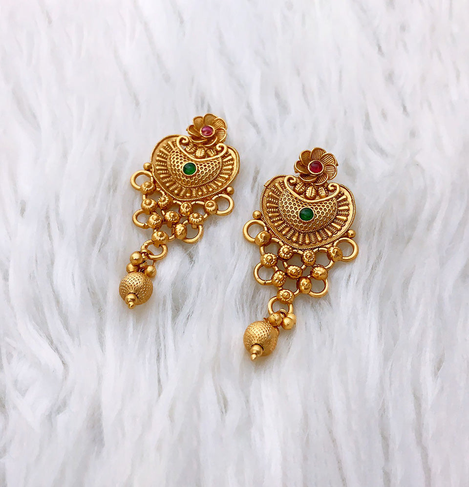 Regal Bloom Chandelier Earrings