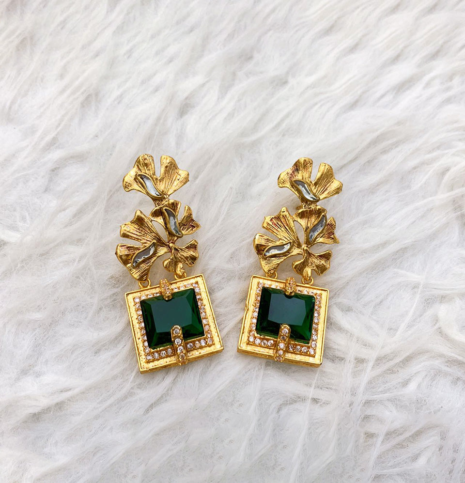 Nile Lotus Treasure Earrings