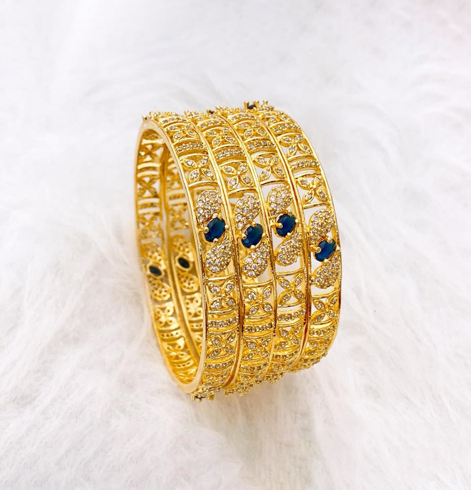 Starlight Lace Diamond Bangle Set