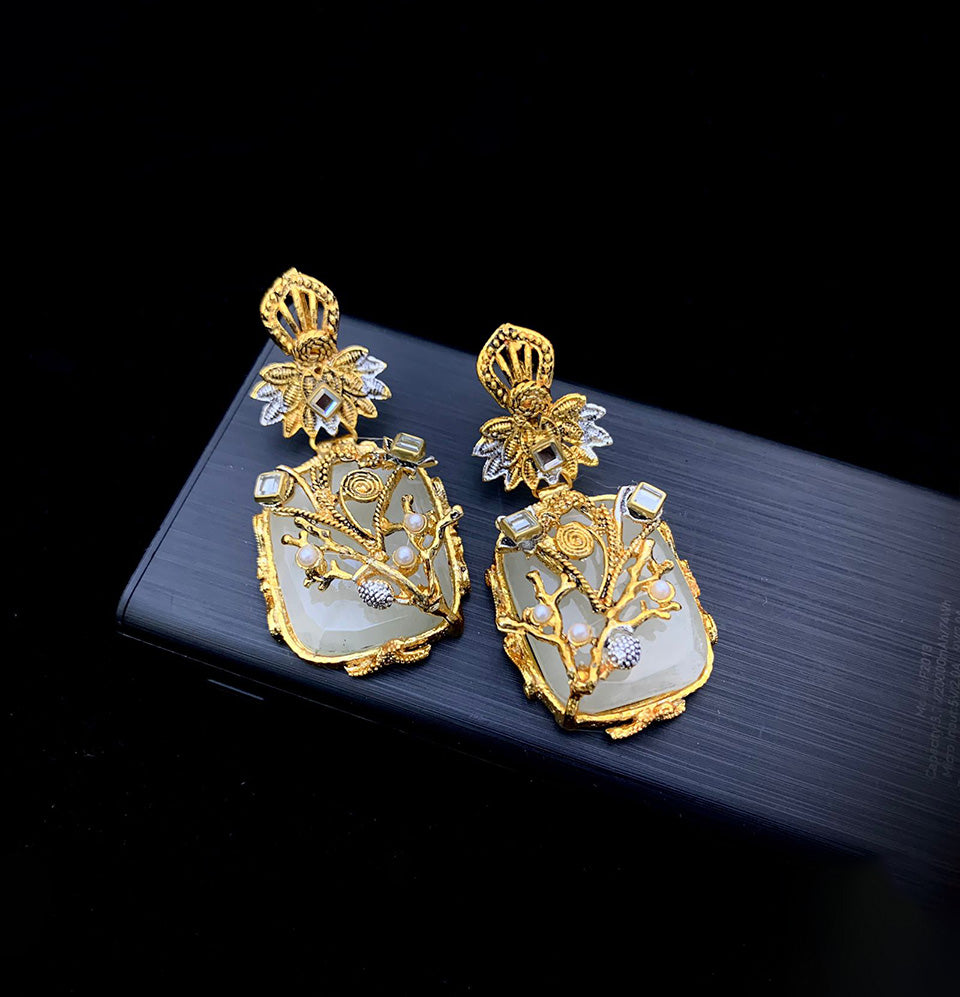 Nile Blossom Tree of Life Earrings