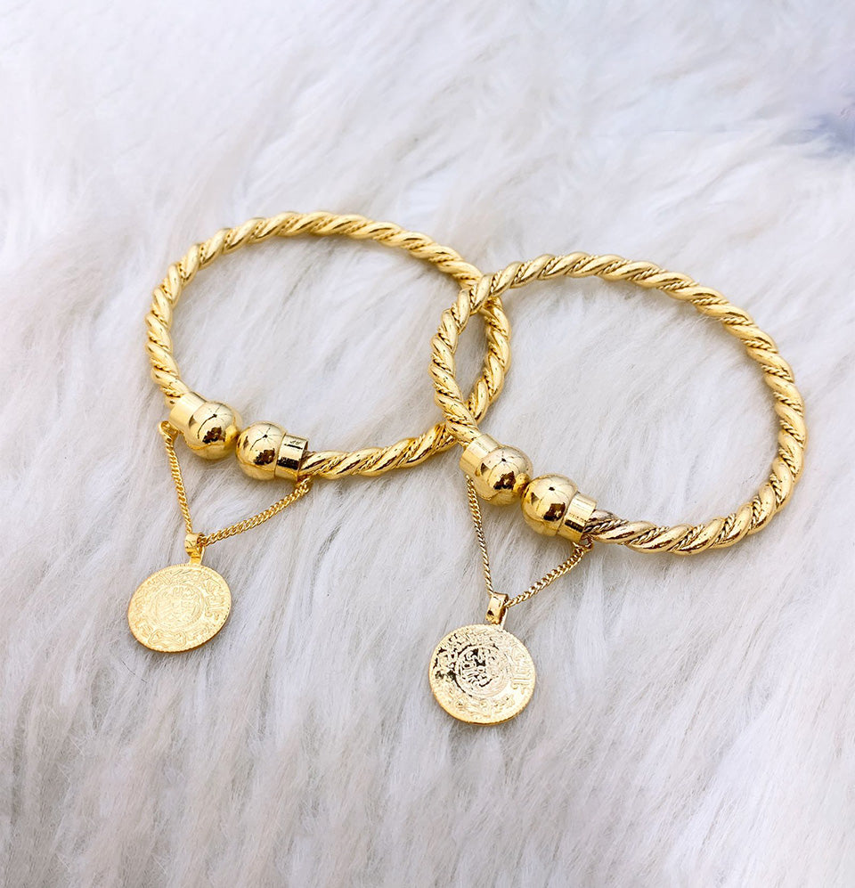 Twisted Treasure Coin Kara Set