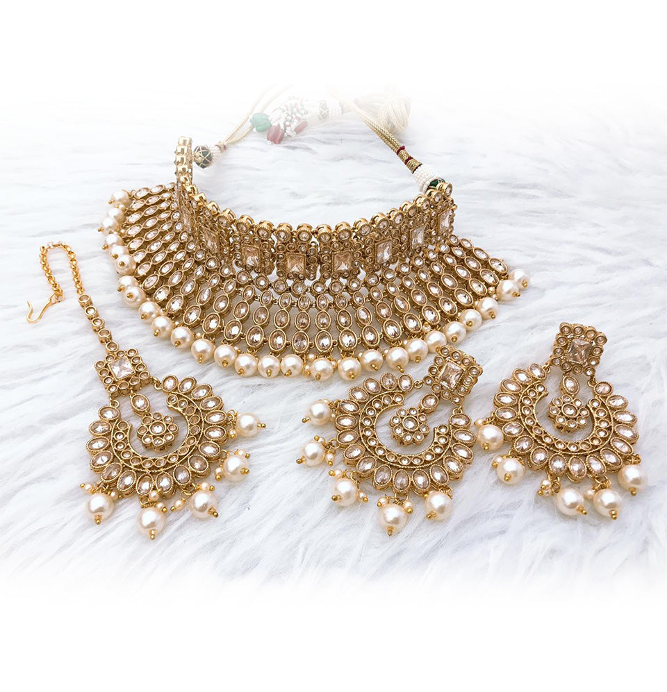 Pearlescent Majesty Bridal Set