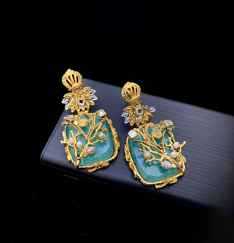 Nile Blossom Tree of Life Earrings