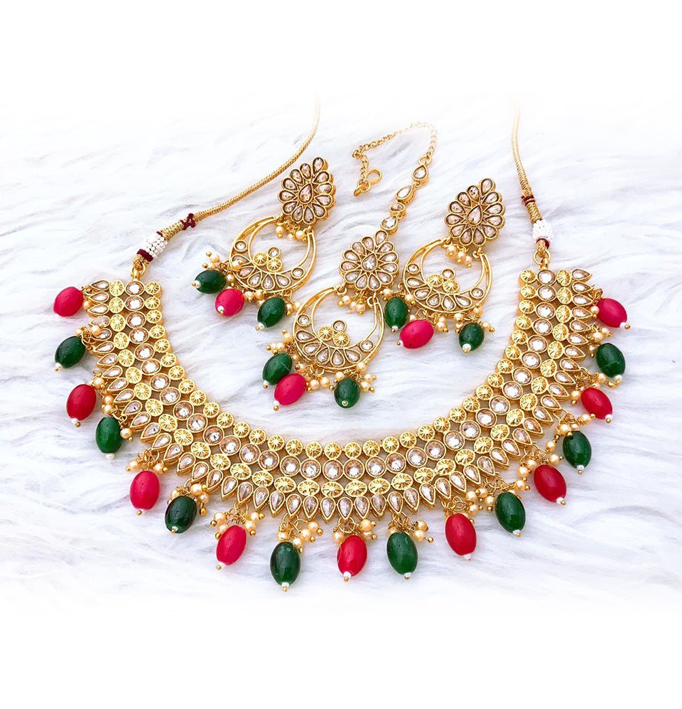 Regal Ruby & Emerald Elegance Set