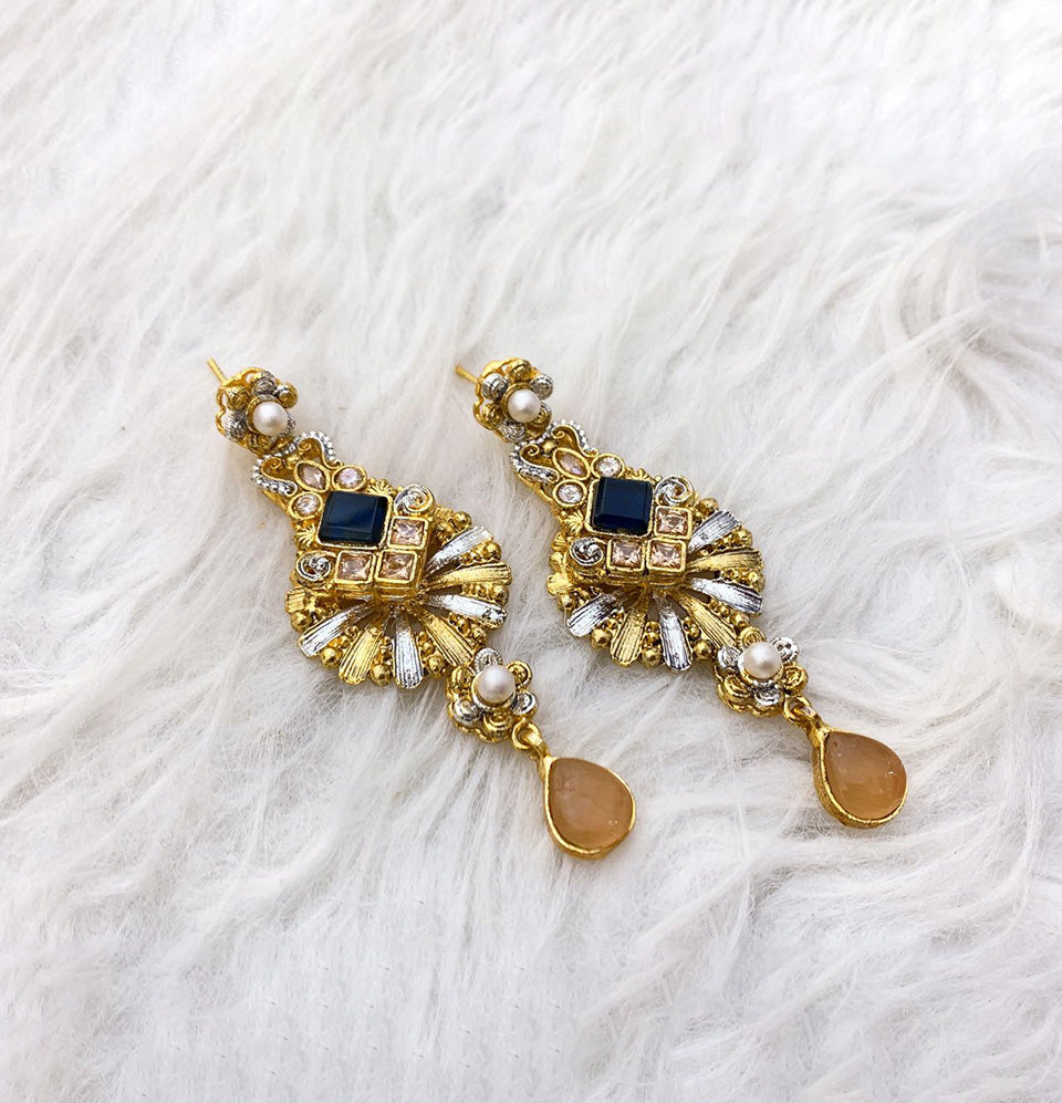 Cleopatra's Midnight Oasis Earrings