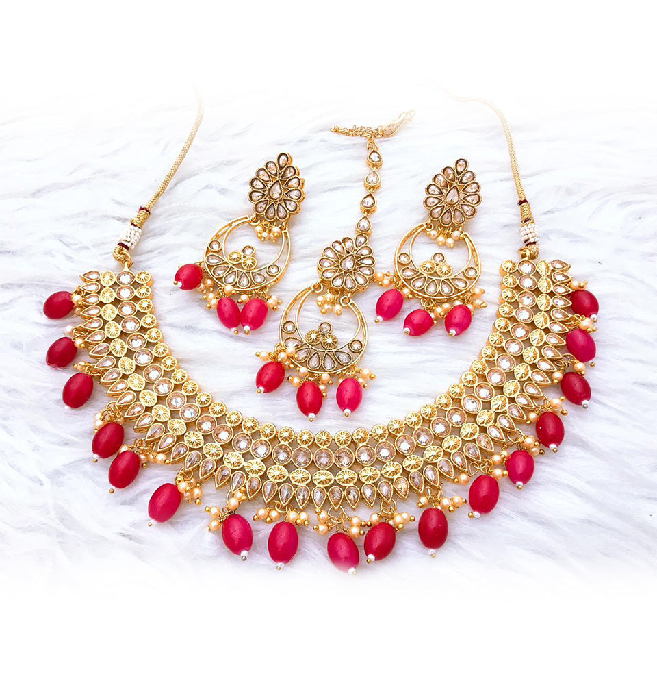 Regal Ruby & Emerald Elegance Set