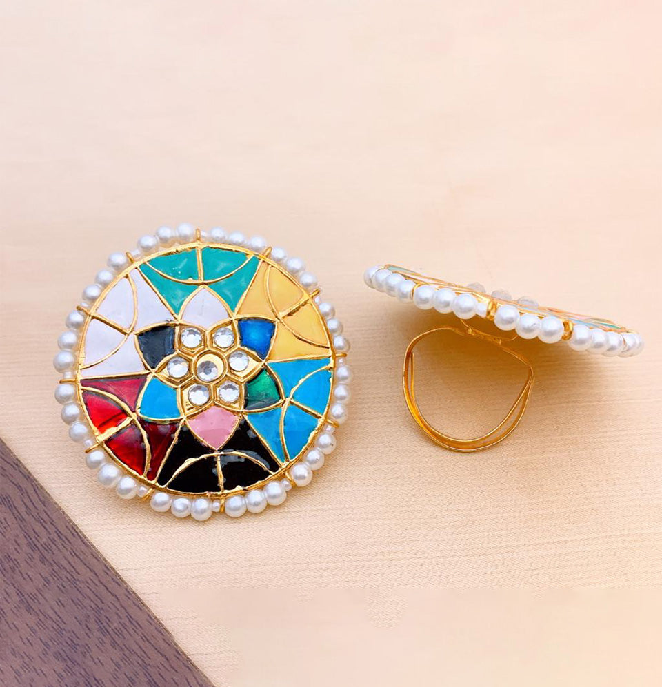 Kaleidoscope Dream Bahawalpuri Ring