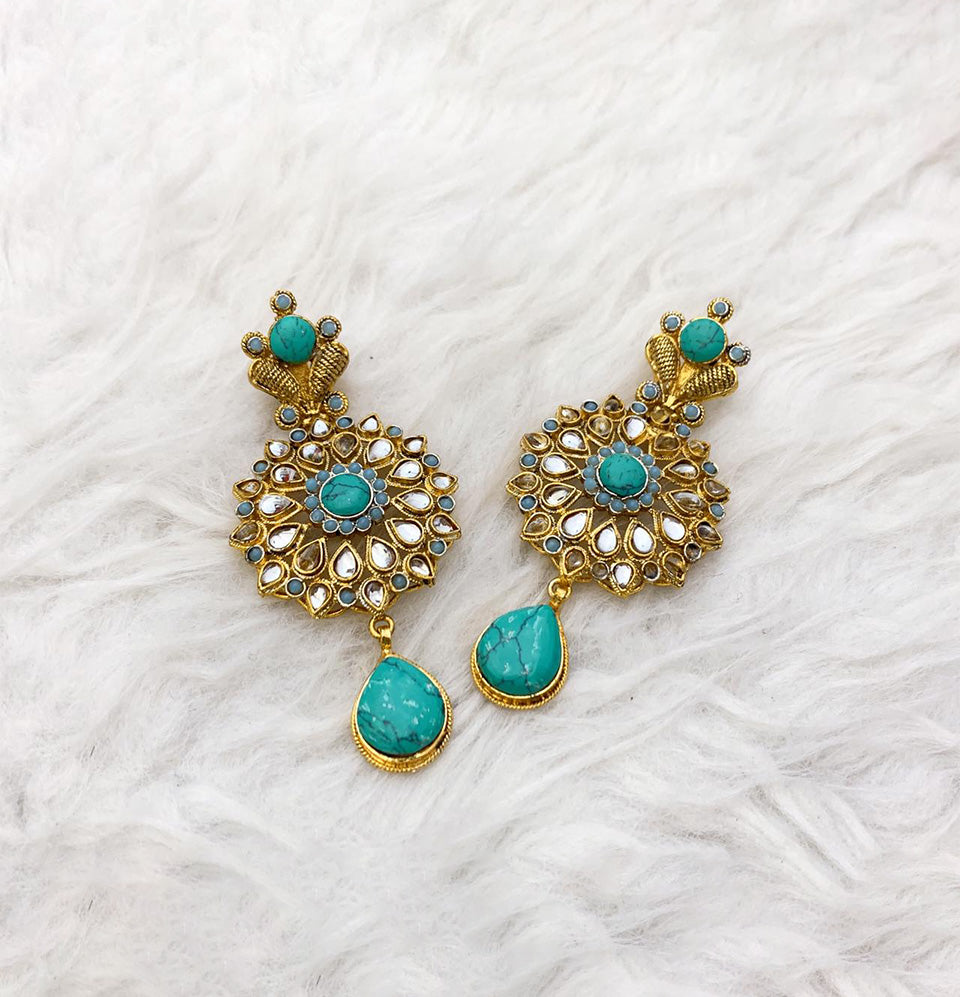 Cleopatra's Oasis Bloom Earrings