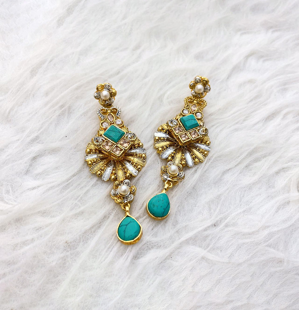 Cleopatra's Midnight Oasis Earrings