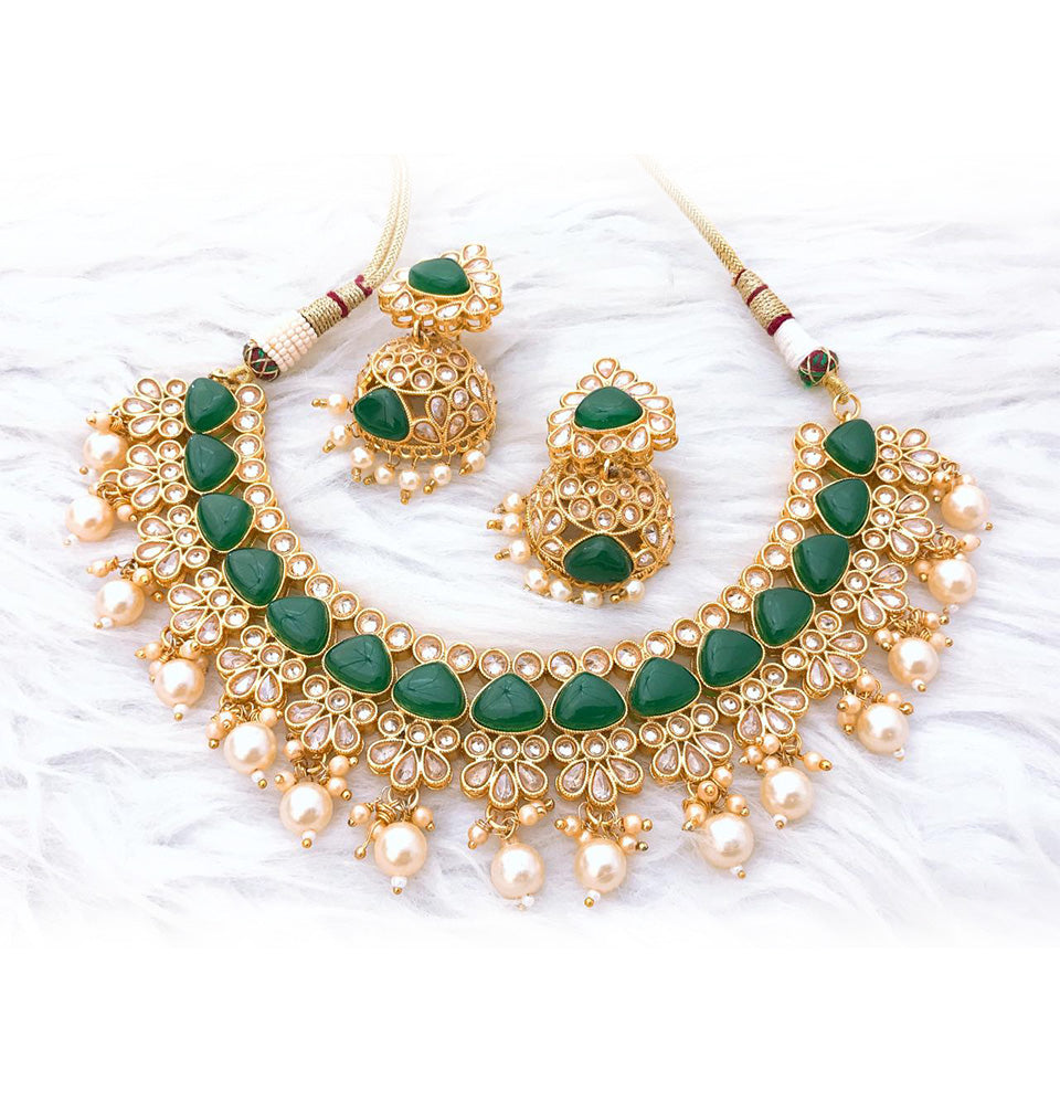 Emerald Lotus Elegance Set