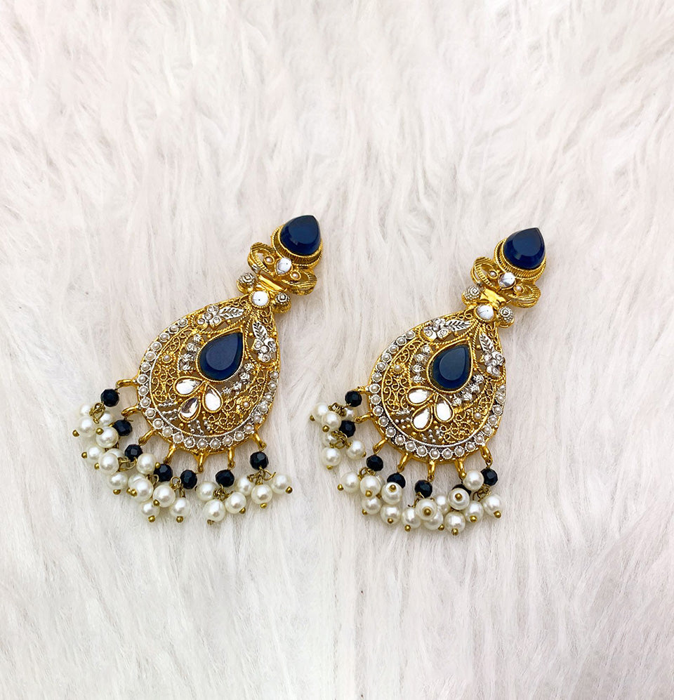 Cleopatra's Midnight Oasis Earrings